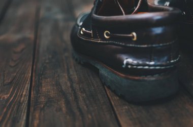 Kahverengi topsiders Ayakkabı