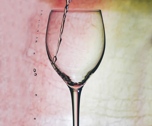 Rotwein im Glas — Stockfoto