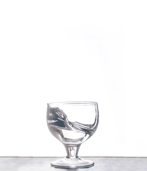 Vidro com água — Fotografia de Stock