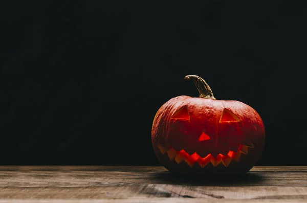 Pumpkin On Table — Stock Photo, Image