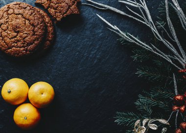 kurabiye ve portakal