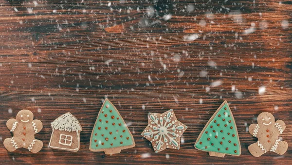 Ginger Christmas Cookies — Stock Photo, Image