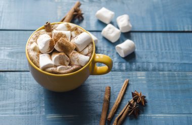 Marshmallow ile kahve