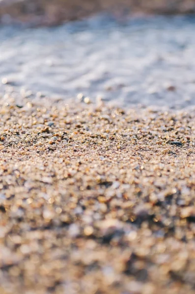 На морском пляже — стоковое фото