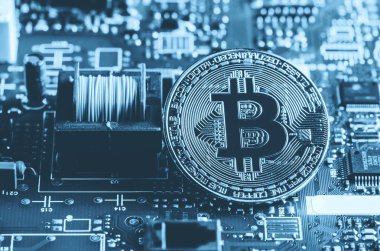 Altın Bitcoin Cryptocurrency