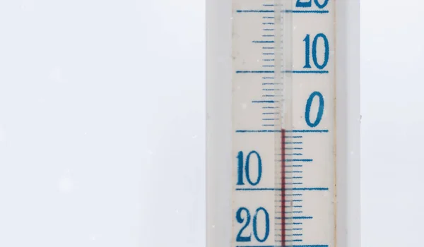 Thermometer In Window — Stock Photo, Image