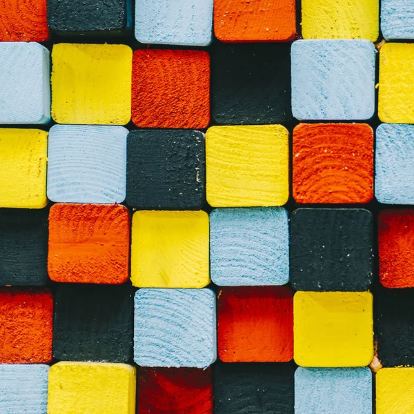 Négyzet alakú színes háttérrel — Stock Fotó