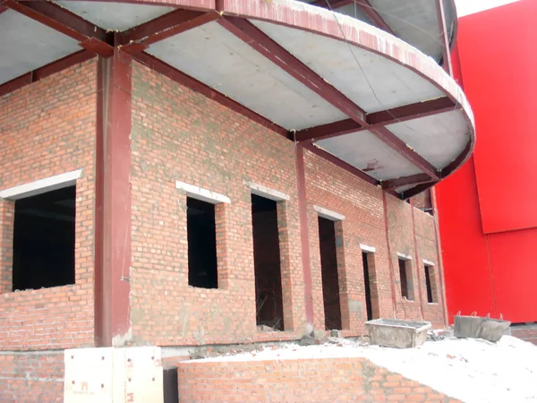 İnşaat kırmızı sanayi Binası