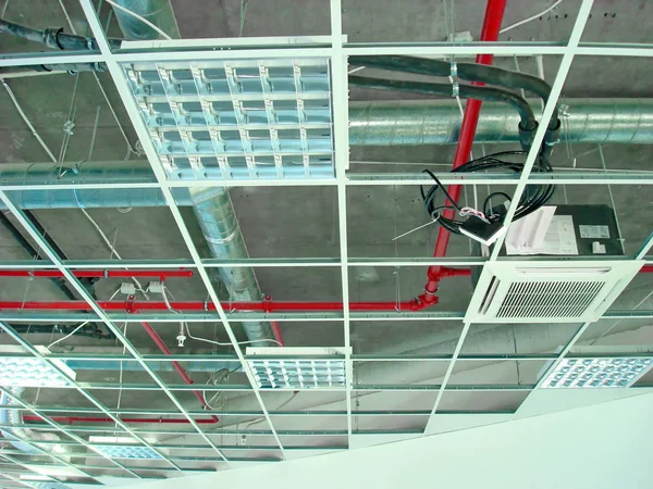 Verlaagde plafond inbouwraam — Stockfoto