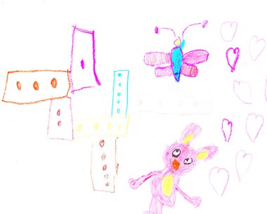 Grafik çocuk çizim