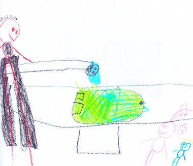 Grafik çocuk çizim