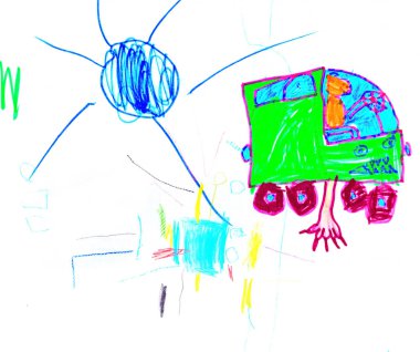 Grafik çocuk çizim