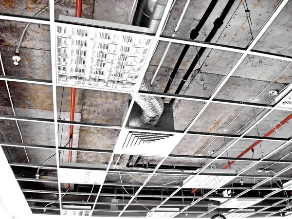 Falso impianto soffitto — Foto Stock