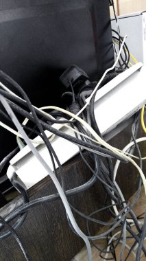 Kablolar Elektriksel Karışıklık İletişim Kabloları en uygun şekilde karıştırılmış