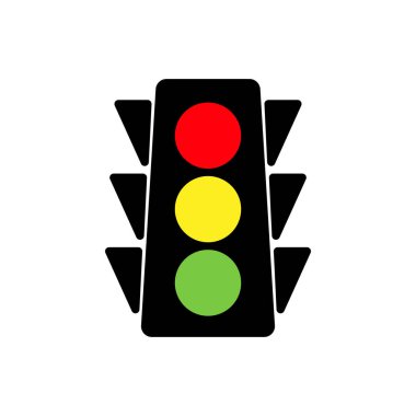 Trafik Işığı Taşımacılık Denetim Çizim Vektörü