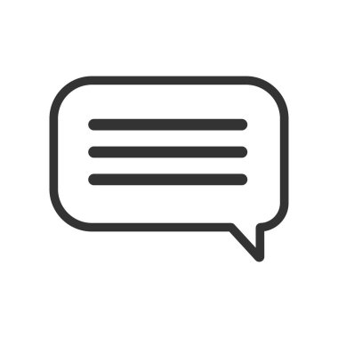 Konuşma balonu yükleme simgesi konuşma uygulaması vektör çizimi