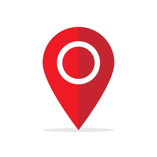 Konum Pin GPS Buradasınız Kırmızı İşaret Seyahat İşaretleme İşaretleyici Çizim Sembolü