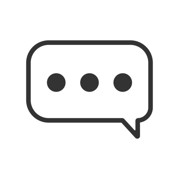 Speech bubble loading icon conversation app symbol vector illustration