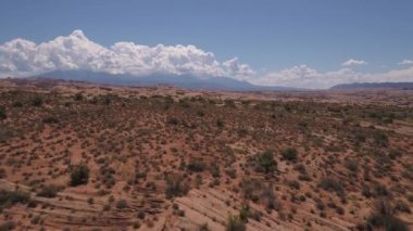 Güzel güneşli bir hava video Utah Arches National Park