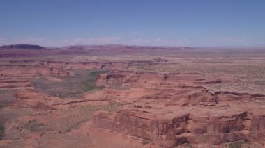Güzel güneşli bir hava video Utah Arches National Park