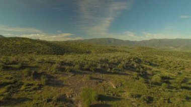 Arizona fosil Creek alanının hava video.
