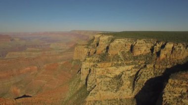 Hava video Arizona'daki Büyük Kanyon Ulusal Parkı.