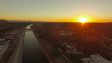 Scottsdale Arizona'nın hava video.