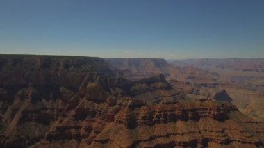 Hava video Arizona'daki Büyük Kanyon Ulusal Parkı.
