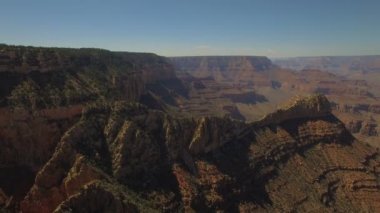 Hava video Arizona'daki Büyük Kanyon Ulusal Parkı.