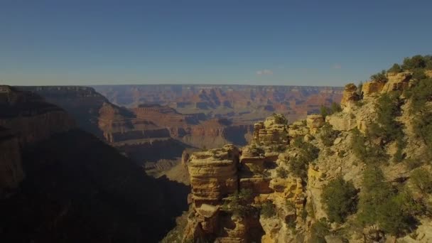 Hava Video Arizona Daki Büyük Kanyon Ulusal Parkı — Stok video