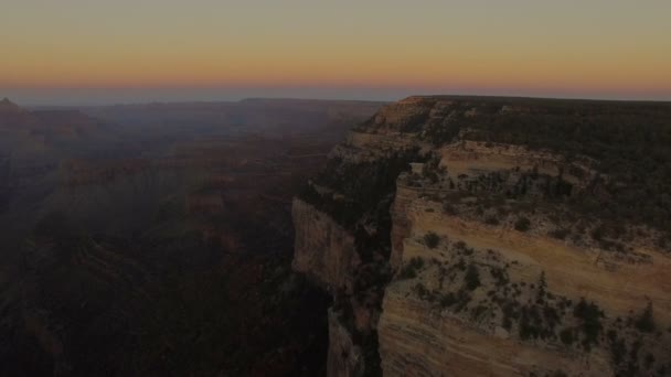 アリゾナ州のグランドキャニオン国立公園の空撮 — ストック動画