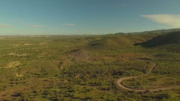 Aerial Video Fossil Creek Område Arizona — Stockvideo
