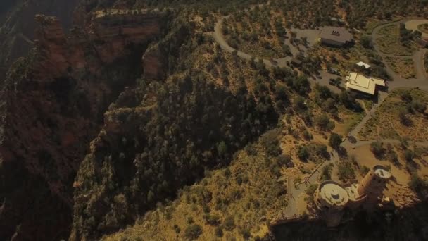 Vídeo Aéreo Del Parque Nacional Del Gran Cañón Arizona — Vídeo de stock
