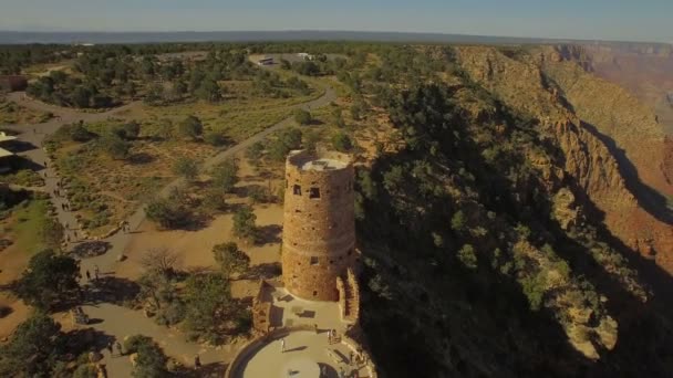 Vídeo Aéreo Del Parque Nacional Del Gran Cañón Arizona — Vídeo de stock