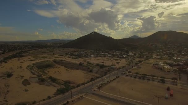 Luftbild Von Tucson Arizona — Stockvideo