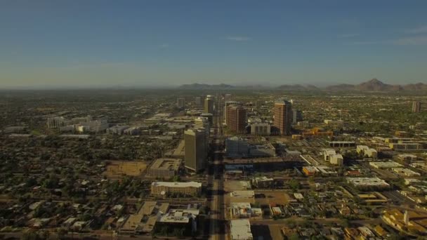 Phoenix Arizona Nın Hava Video — Stok video