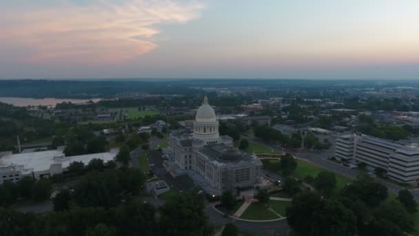 Vídeo Aéreo Little Rock Arkansas — Vídeo de Stock