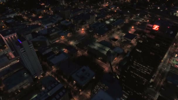 阿肯色州小石城的空中视频 — 图库视频影像