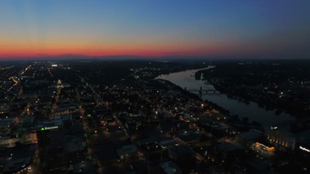 Little Rock Arkansas Hava Video — Stok video