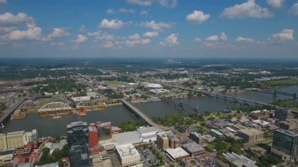 Vídeo Aéreo Little Rock Arkansas — Vídeo de stock