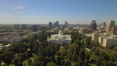 Sacramento Kaliforniya hava video.