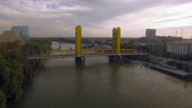 Sacramento Kaliforniya hava video.