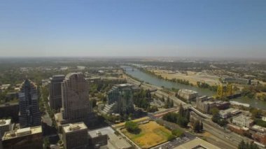 Sacramento Kaliforniya hava video.