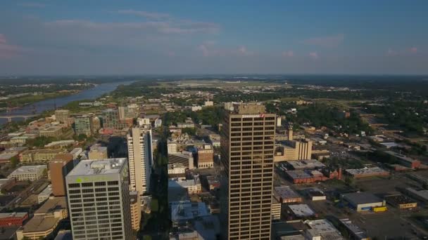Aerial Video Little Rock Arkansas — Stock Video