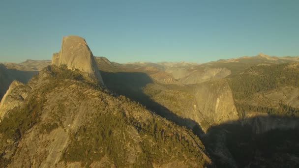 Vídeo Aéreo Del Parque Nacional Yosemite California — Vídeo de stock