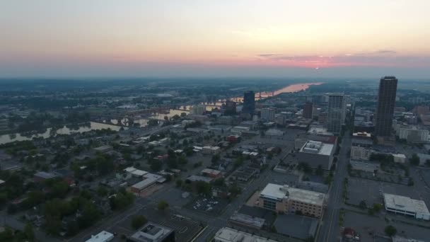 Vídeo Aéreo Little Rock Arkansas — Vídeo de Stock