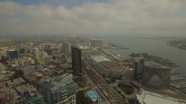 Aerial Video San Diego California — Stock Video