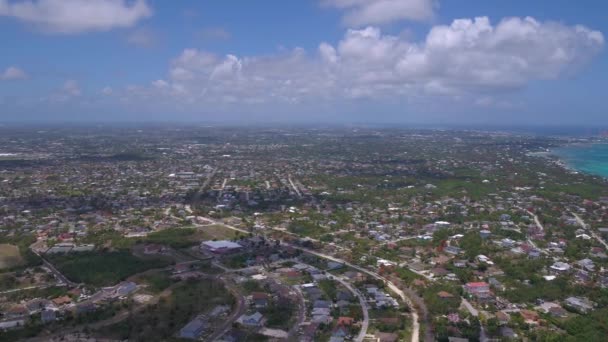 Vídeo Aéreo Isla Nassau Las Bahamas Hermoso Día Soleado — Vídeos de Stock