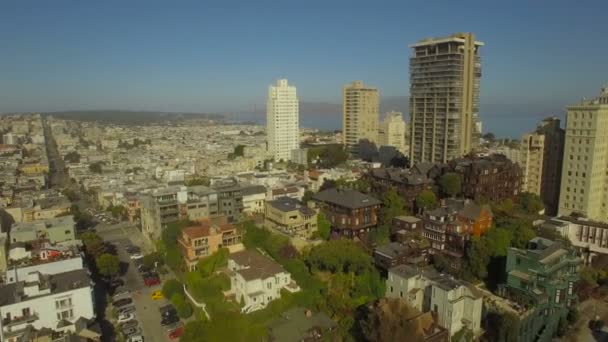 Lotnicze Wideo San Francisco Stanie Kalifornia — Wideo stockowe