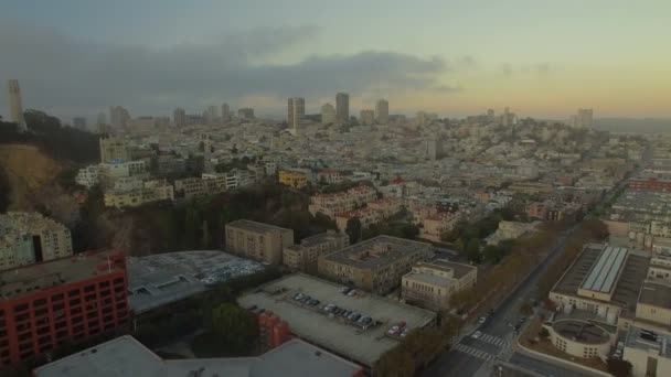 Vídeo Aéreo San Francisco California — Vídeo de stock